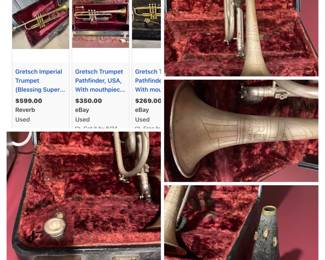 Vintage Gretsch imperial Trumpet 🎺 works great $150 or best offer
