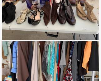 Men and women's clothes, men and women's shoes