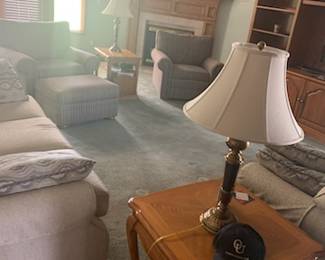 Lamps and end tables