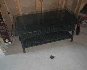 Beautiful table for a deck or patio