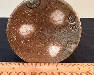 F18 - $95 Mark Hewitt - 8.5" tall vase.