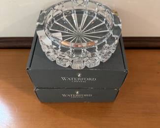 B5 - $15 each. Waterford Ashtray. 5" wide. 2 available. 