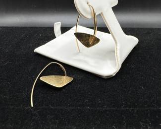 L23 - $300. Ed Levin 14kt gold. Hangs 1 1/4". 