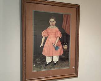 F54 - $30 - Framed. Measures 38x29". 