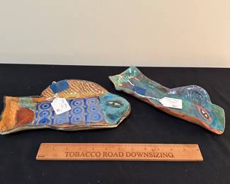 F37 - Cathy Kiffney. Left -$10 signed - has been repaired, right - $20 unsigned.