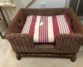 F81 - $40 - Dog Bed. Measures 22" deep, 26" wide, 15" tall.