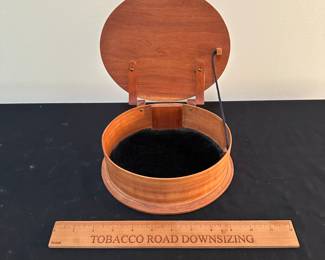 F45 - $20 Hand Crafted Jewelry Box. Signed.