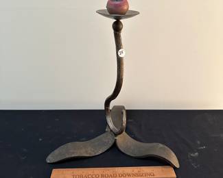 F46 - $20 Heavy metal candle holder