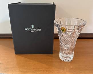 B3 - $40 Waterford Irish Lace Vase. 6" tall. 2 available. 