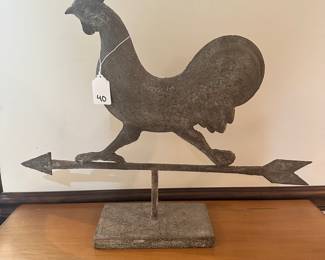 F75 - $40 Chicken Weather Vein - Decorative. 
