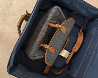 F101 - $75. Vintage Hartmann 2 Piece Luggage Set. Very good vintage condition. 