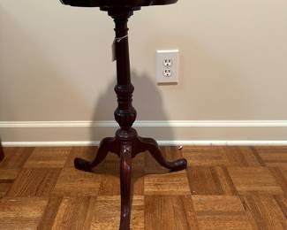 F8 - $175. Baker Furniture. Measures 11.5" diameter x 23.75" tall. 