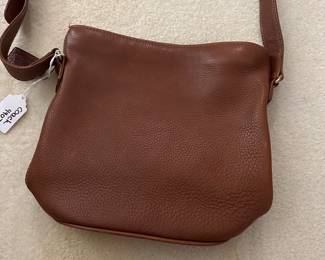 F93 - $75 Vintage Coach style 4907 in Brown. Very good vintage condition!