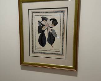 F129 - $12 - Large Magnolia flower art