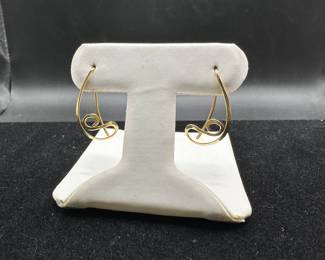 J3 - $110. "14kt BD". Hangs down 1". 