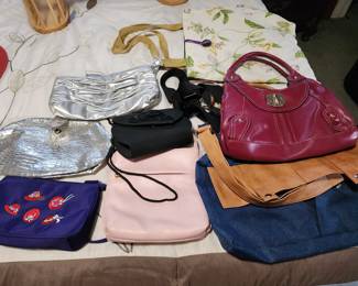 Purses - Handbags - More to come! Garage - Shed - Kitchen - Attic to go!!