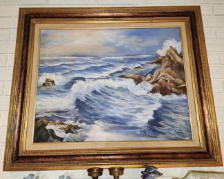 Beach Painting by Jody Jones