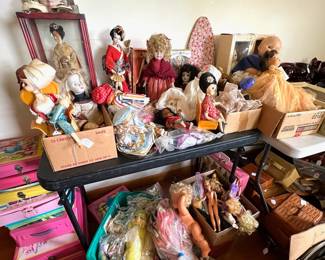 Doll, dolls, and more dolls!