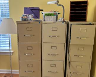 Filing cabinets and office equipment 