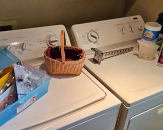 Kenmore washer and electric dryer