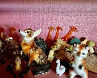 BONE CHINA MINIATURE ANIMALS
