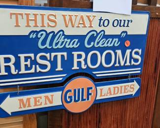 METAL GULF SIGN