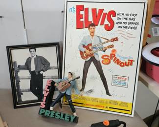 LOT OF ELVIS ITEMS
