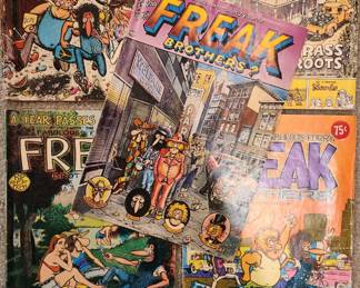 Freak Brothers, underground comics of the 70's