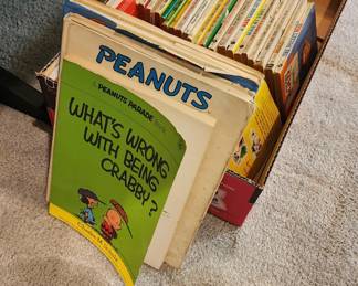 Peanuts, BC, Mad and others, paperbacks
