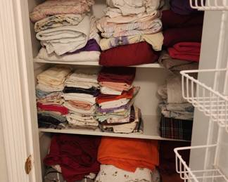 sheets and pillow cases