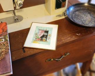 vintage sewing machine