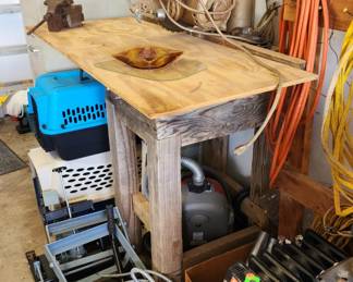 vintage craftsman planer and radial arm saw