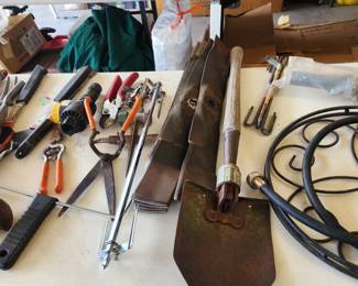 tools and more old tools not shown