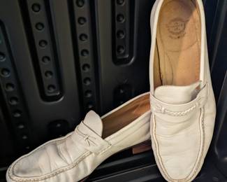 Vintage Florsheim white dress shoes