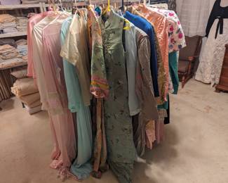 Vintage ladies clothing, night gowns