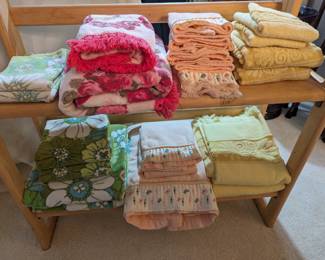 Vintage towels, hand towels and wash clothes