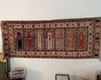 Turkish rug, Kayseri with Saf design, prayer rug