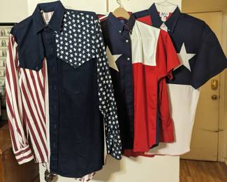Vintage shirts by Roper, Texas Cotton
