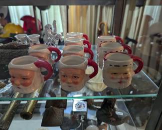 Mini Santa mugs