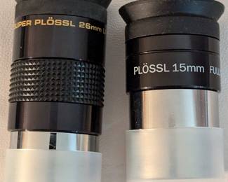 Edmund Scientific Astroscan Telescope Plossl Eyepieces