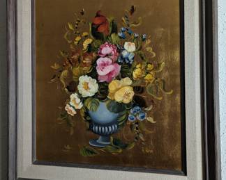 R. Rosini still life painting