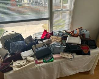 Large Collection of Women's Handbags (Many Brand New)