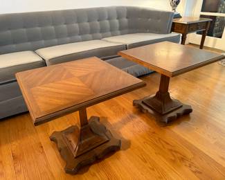 Drexel Esperanto Mid-Century Modern Cocktail Tables (20"W x 20"D x 19"H each)