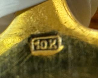 Matching Byzantine 10KT Gold Necklace & Bracelet