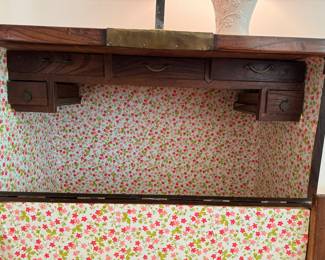 Antique Korean Tansu Cabinet Inside Drawers(16-1/2"D x 33"W x 36-1/2"H)