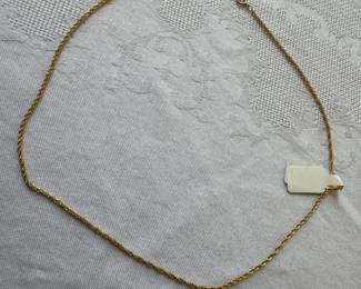 14K Gold Necklace
