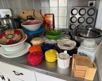 Collection of Vintage Kitchen Accessories
