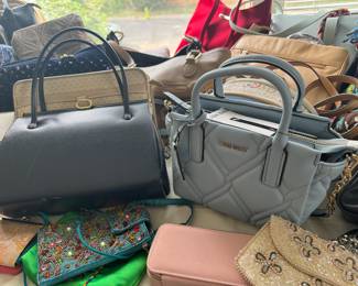 Large Collection of Women's Handbags (Many Brand New)