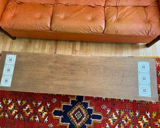 Mid-Century Modern Cocktail Table Top (18"D x 72"W x 14"H) 