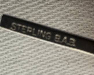 Sterling Silver Necklace with Sterling Silver Cross Pendant